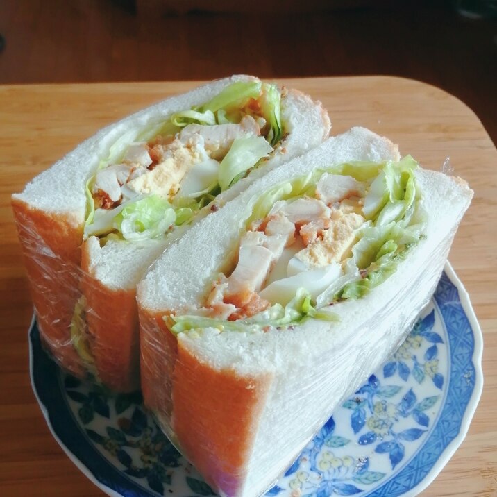 チキンレタス☆サンドイッチ